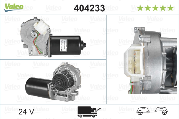 Motor stergator 404233 VALEO